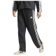 Adidas Ανδρικό παντελόνι φόρμας Essentials 3-Stripes Loose Fleece Open Hem Pants